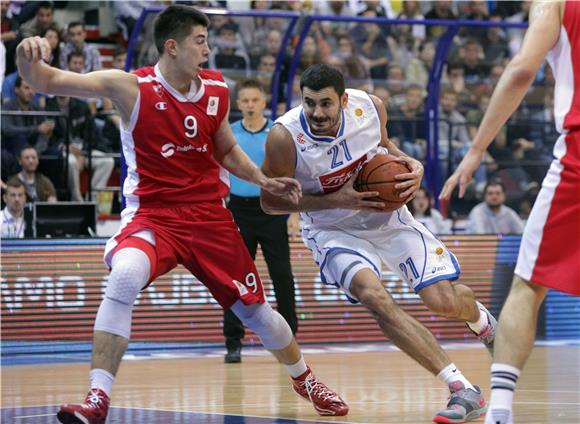 ABA liga: Cibona - Crvena Zvezda 7.10.2014 