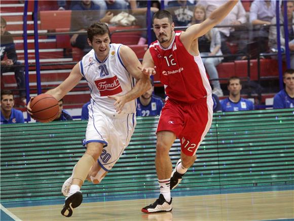 ABA liga: Cibona - Crvena Zvezda 7.10.2014 