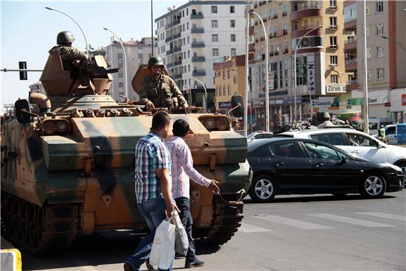 TURKEY PROTESTS ISLAMIC STATE