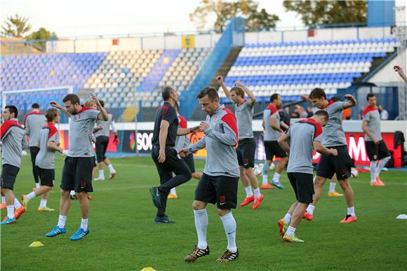 Trening hrvatske nogometne reprezentacije