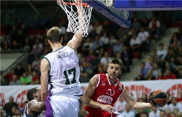 Unicaja iskoristila pogreške Cedevitinih igrača