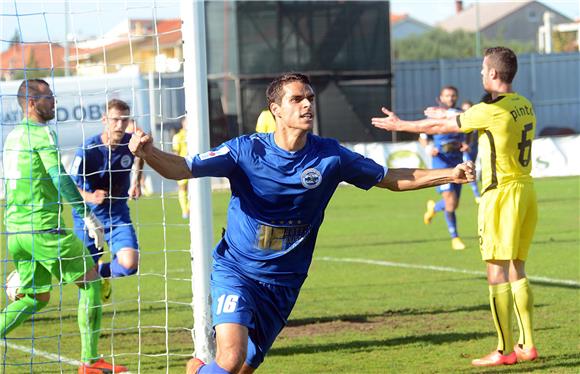 Zadar - Dinamo 1-1 poluvrijeme 18.10.2014.