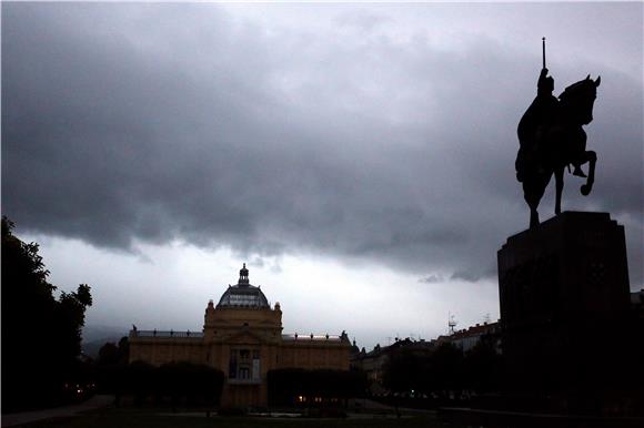 Kiša u Zagrebu 23.10.2014.