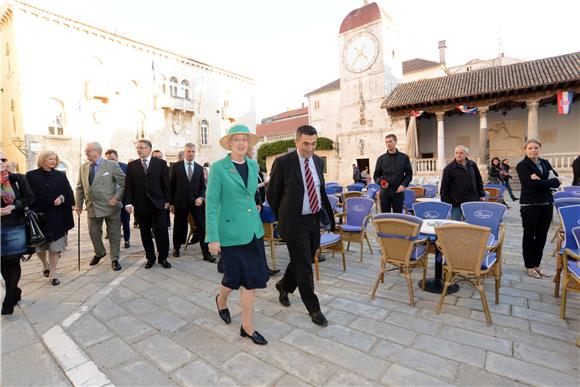 Danski kraljevski par posjetio Trogir