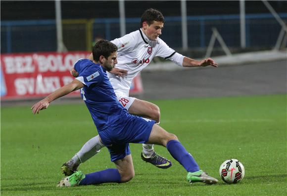 HNL: Zagreb - Zadar 1-0 poluvrijeme