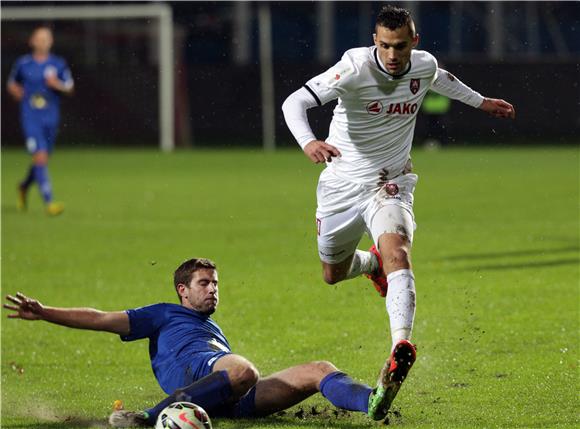 HNL: Zagreb - Zadar 1-0 poluvrijeme