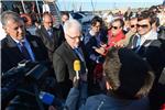 Predsjednik Josipović obišao 'Biograd Boat Show'