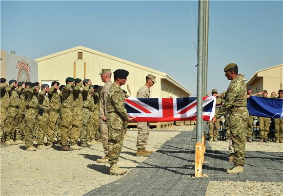 AFGHANISTAN BRITAIN US MILITARY BASE HANDOVER