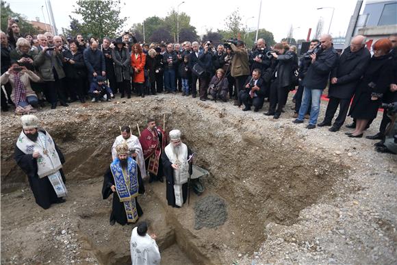 Položen temeljac za hram Makedonske pravoslavne crkve