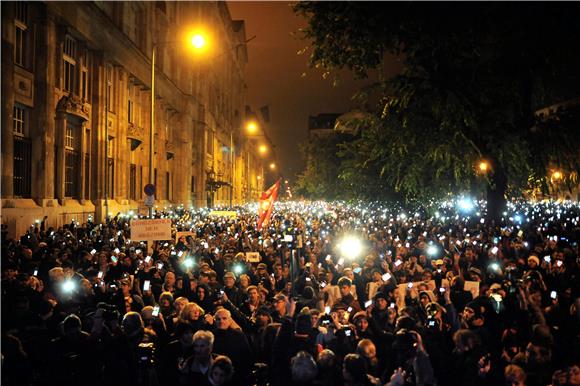 HUNGARY PROTEST INTERNET TAX