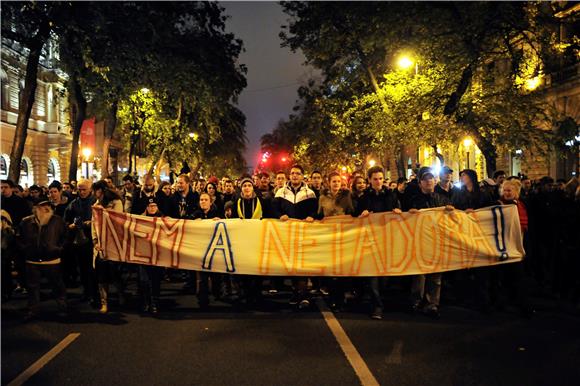 HUNGARY PROTEST INTERNET TAX