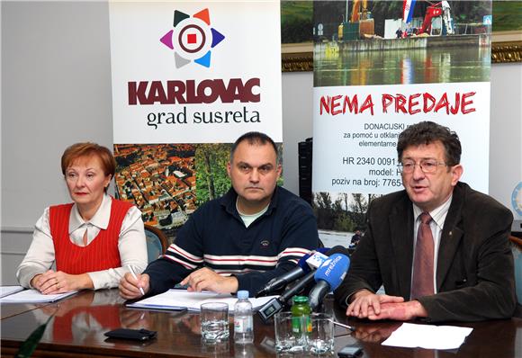 Konferencija za medije karlovačkog gradonačelnika Damira Jelića