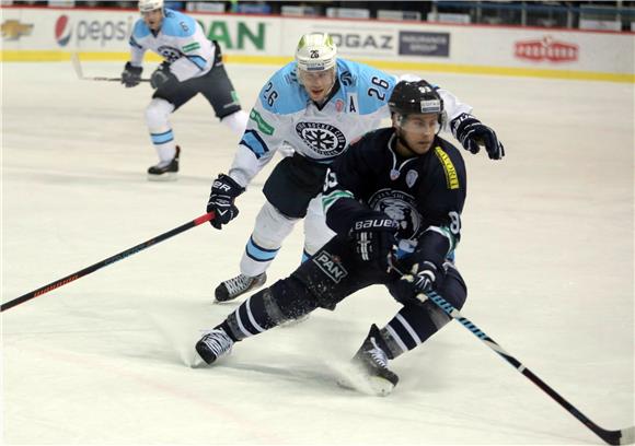 Utakmica 23. kola KHL lige: Medveščak-Sibir