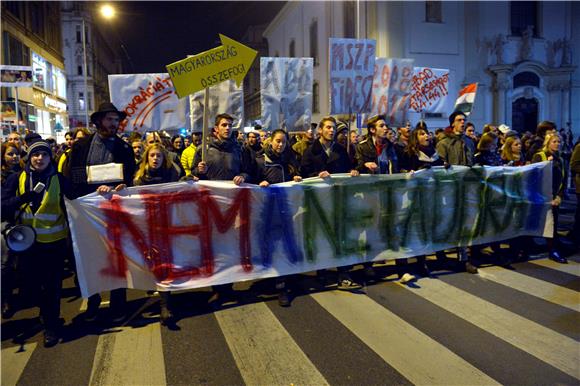 HUNGARY PROTEST INTERNET TAX