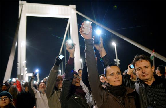 HUNGARY PROTEST INTERNET TAX