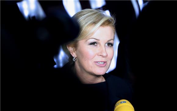 Kolinda Grabar Kitarović posjetila ''Kraš''