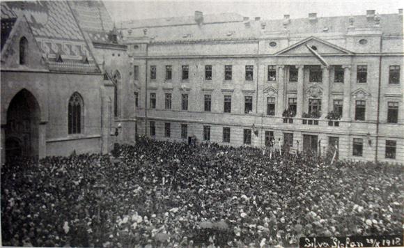 Rijetki se u Saboru prisjetili datuma raskida s Austro-Ugarskom