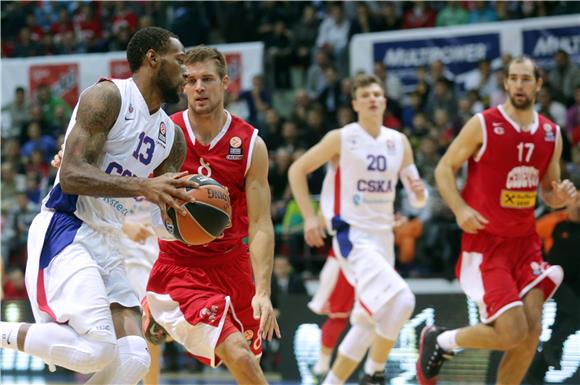 Utakmica 3. kola košarkaške Eurolige: Cedevita-CSKA