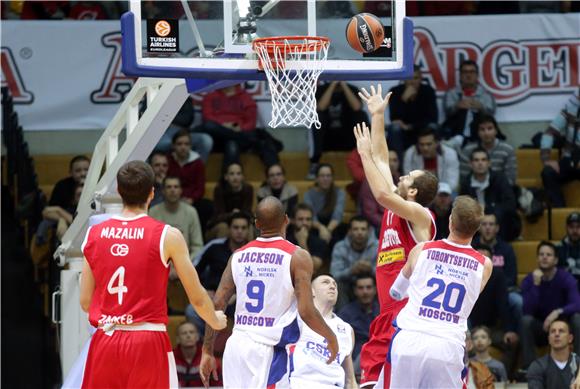 Utakmica 3. kola košarkaške Eurolige: Cedevita-CSKA