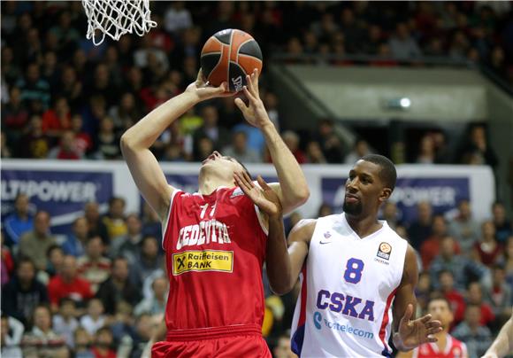 Utakmica 3. kola košarkaške Eurolige: Cedevita-CSKA