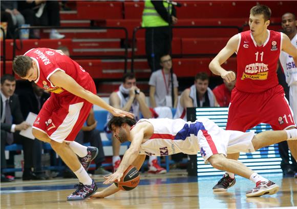 Utakmica 3. kola košarkaške Eurolige: Cedevita-CSKA