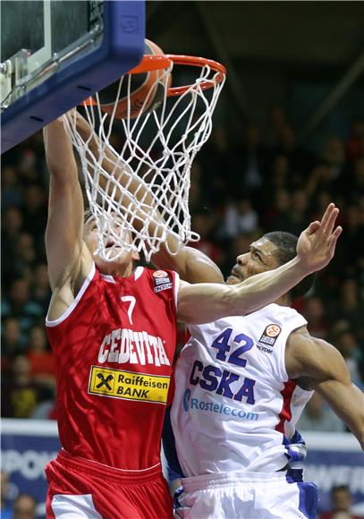 Utakmica 3. kola košarkaške Eurolige: Cedevita-CSKA