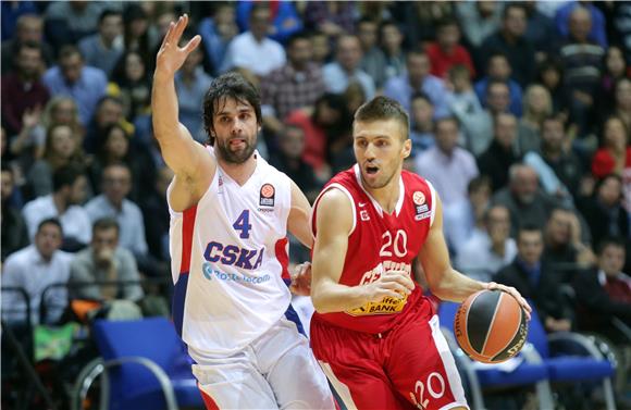 Utakmica 3. kola košarkaške Eurolige: Cedevita-CSKA