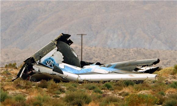 epaselect USA CALIFORNIA SPACESHIP TWO CRASH SITE