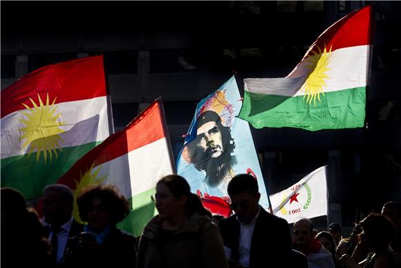 NETHERLANDS KURDS PROTEST