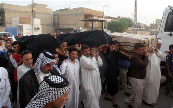 IRAQ BOMBING FUNERAL 