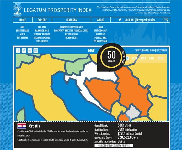 Indeks blagostanja: Norveška prva, a Hrvatska na 50. mjestu