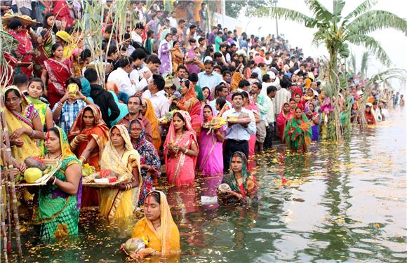 epaselect INDIA CUSTOMS FESTIVAL CHHATH PUJA