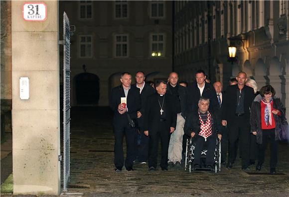 Kardinal Bozanić primio hrvatske branitelje; Glogoški - došli smo biskupima prenijeti istinu