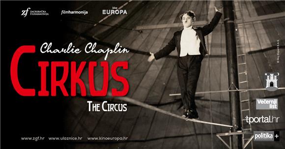 Filharmonija predstavlja "Cirkus" Charlieja Chaplina u Kinu Europi