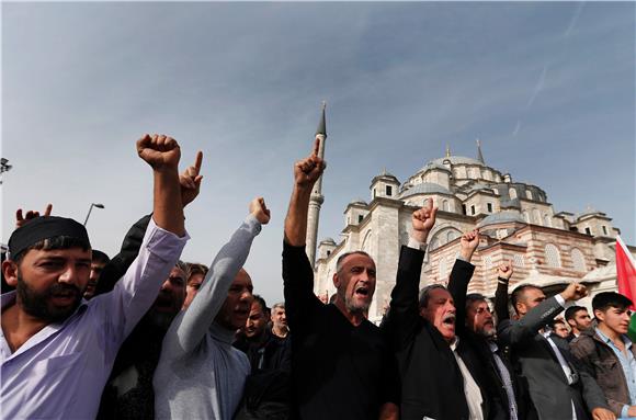 TURKEY ISRAEL PROTEST