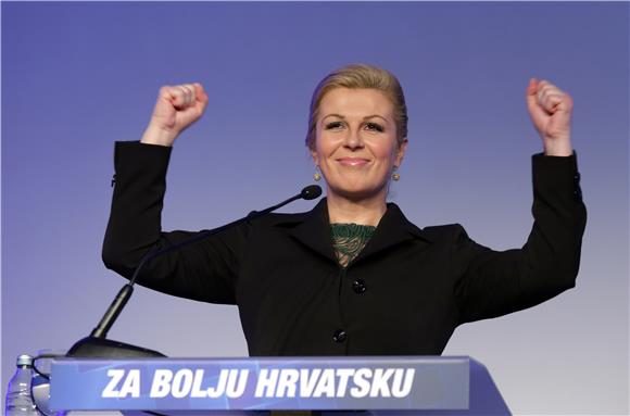 Kolinda Grabar Kitarović predstavila svoji Izborni program