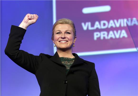 Kolinda Grabar Kitarović predstavila svoji Izborni program