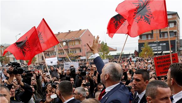 SERBIA ALBANIA EDI RAMA VISIT