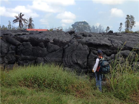 USA HAWAII LAVA FLOW