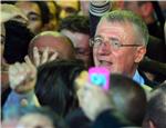 ICTY indictee Seselj arrives in Belgrade