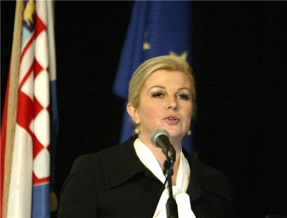 Croatia lacks leadership, says presidential candidate Grabar Kitarovic