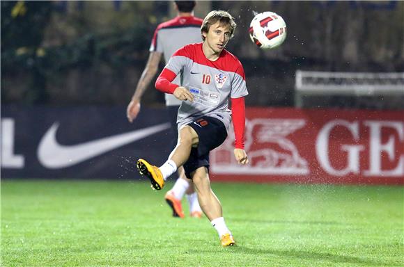 Trening hrvatske nogometne reprezentacije u Maksimiru 13.11.2014.