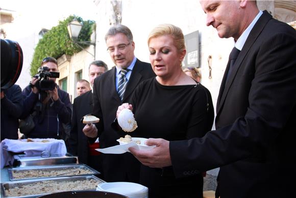 Kolinda Grabar Kitarović posjetila Trogir