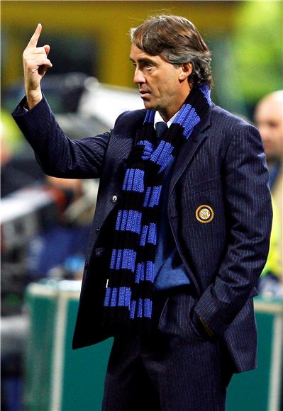 FILE ITALY SOCCER INTER MILAN MANCINI