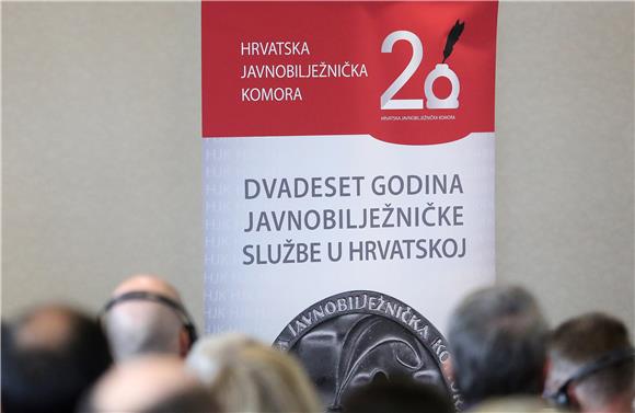 Javnobilježnička komora obilježila 20. obljetnicu javnobilježničke službe 