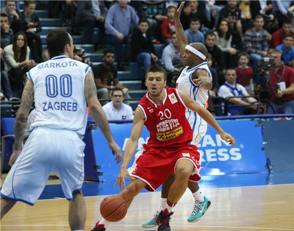 ABA liga: Cibona - Cedevita 17.11.2014.