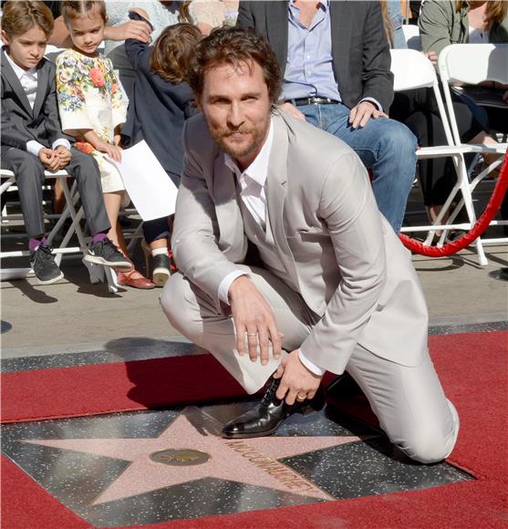 USA CINEMA MATTHEW MCCONAUGHEY STAR