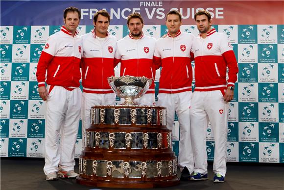 Davis Cup: Tsonga i Wawrinka otvaraju finale u Lilleu