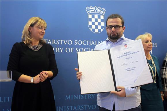 Odražana svečana dodjela nagrada za promicanje prava djeteta