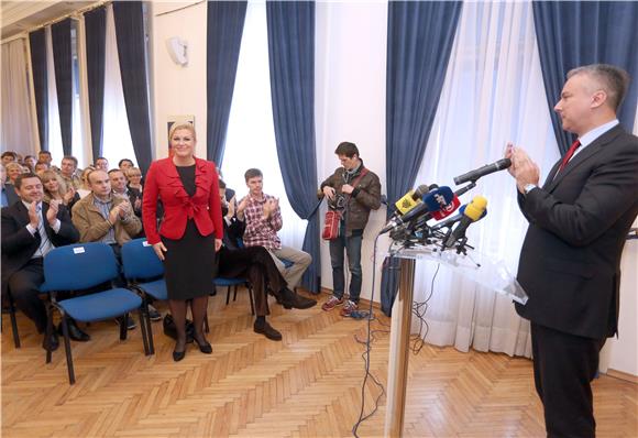 Kolinda Grabar Kitarović se predstavila članovima Središnjeg vijeća i Predsjedništva HSLS-a 